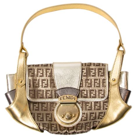 fendi gold purse|fendi taschen kaufen.